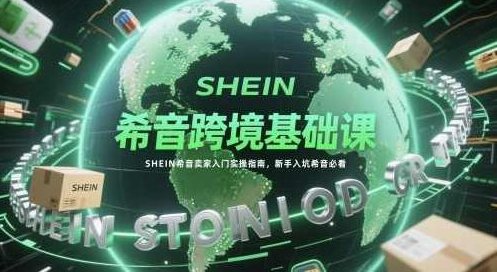 希音跨境基础课，SHEIN希音卖家入门实操指南，新手入坑希音必看