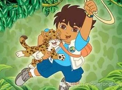 丛林小英雄迪亚哥 go diego go 英文版中文字幕（16张DVD,32集 ）