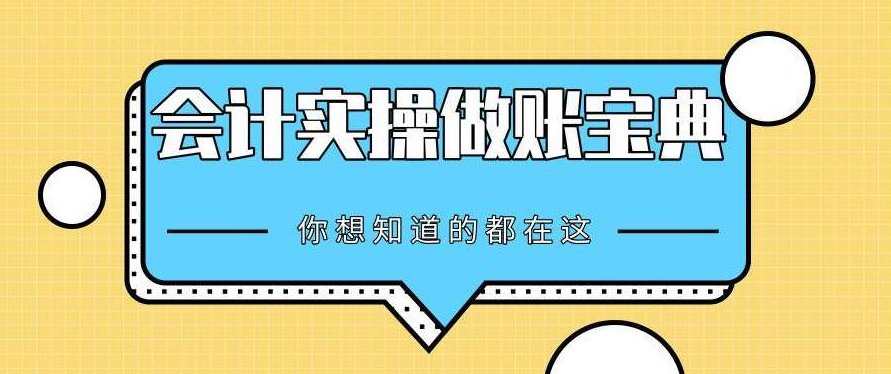 会计实操做账宝典-你想知道的都在这,视频教程,第1张