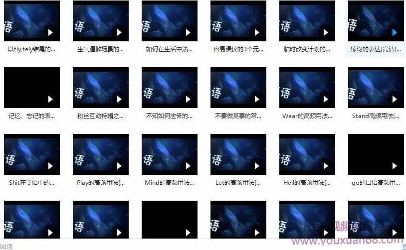 跟Bingo学美语口语发音视频教程（98集）,课程,视频教程,词汇,第2张