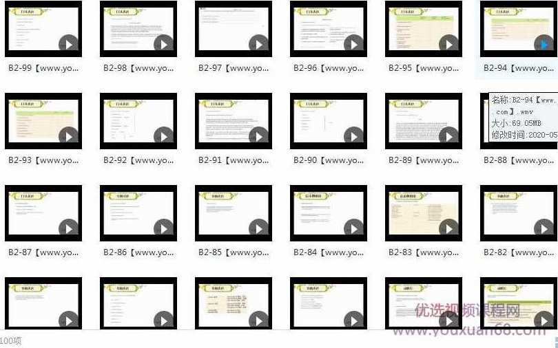 法语B2全套同步讲解视频教程在线观看下载（陈之瑜100集）,课程,视频教程,第2张