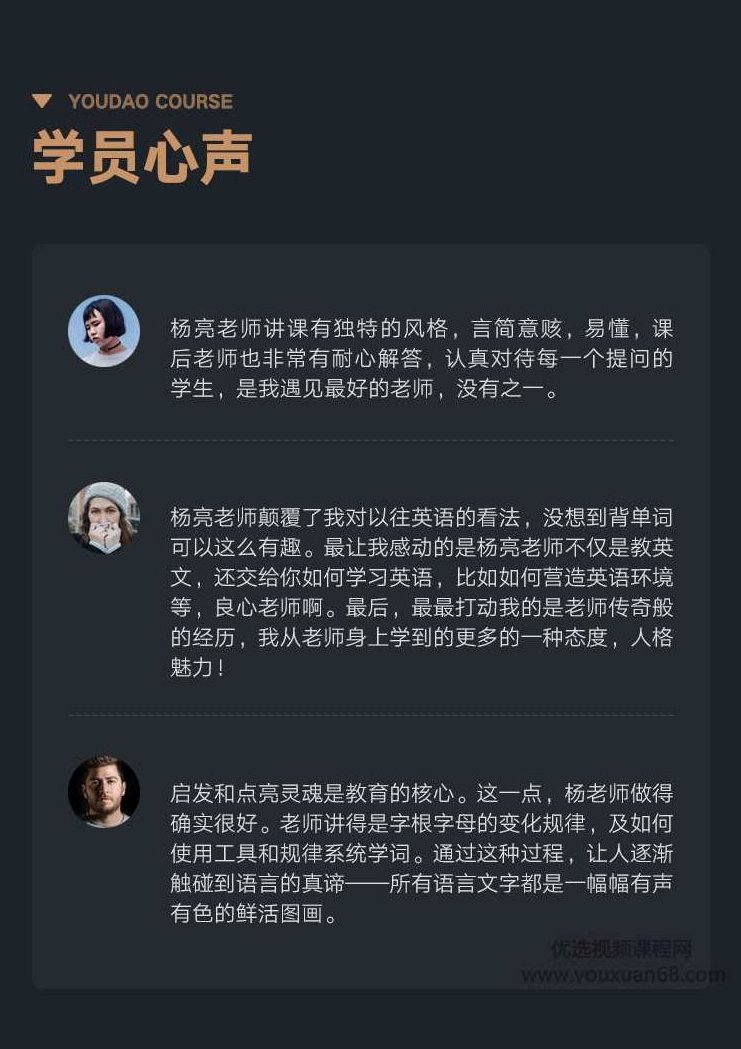 有道 杨亮讲英文 全民英语背诵营2020(第四季完结)【价值6999】,词汇,第8张 有道 杨亮讲英文 全民英语背诵营2020(第四季完结)【价值6999】,词汇,第8张