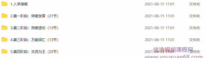 橙啦丨(实用英语)《交流为王》口语系统班,课程,词汇,初级,第2张