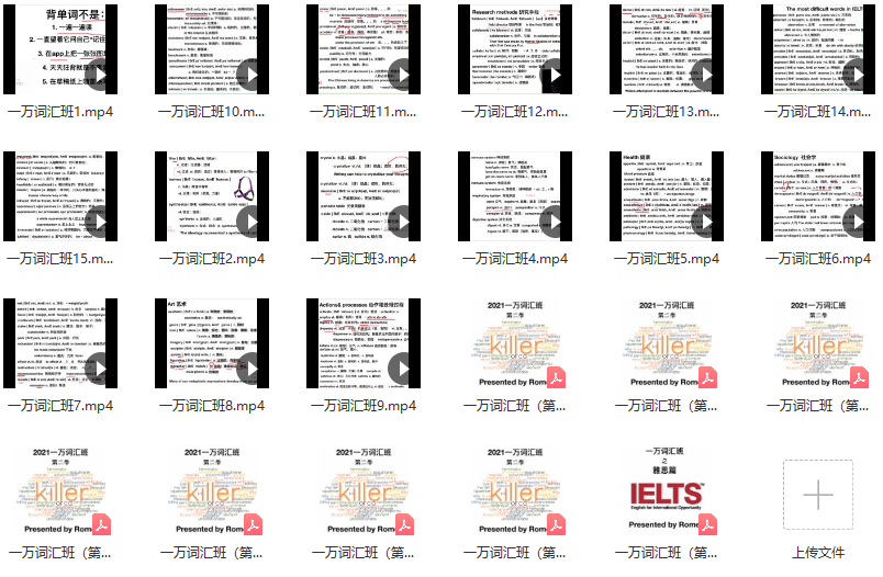 【2021】周思成一万词汇【第二季】【雅思篇】,词汇,第2张