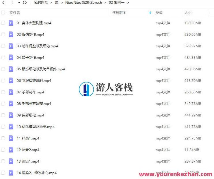 niaoniao第2期zbrush课【画质高清只有视频】Niaoniao工作室ZBrush进阶课程第二期，高清画质视频教学,视频,高清,第2张