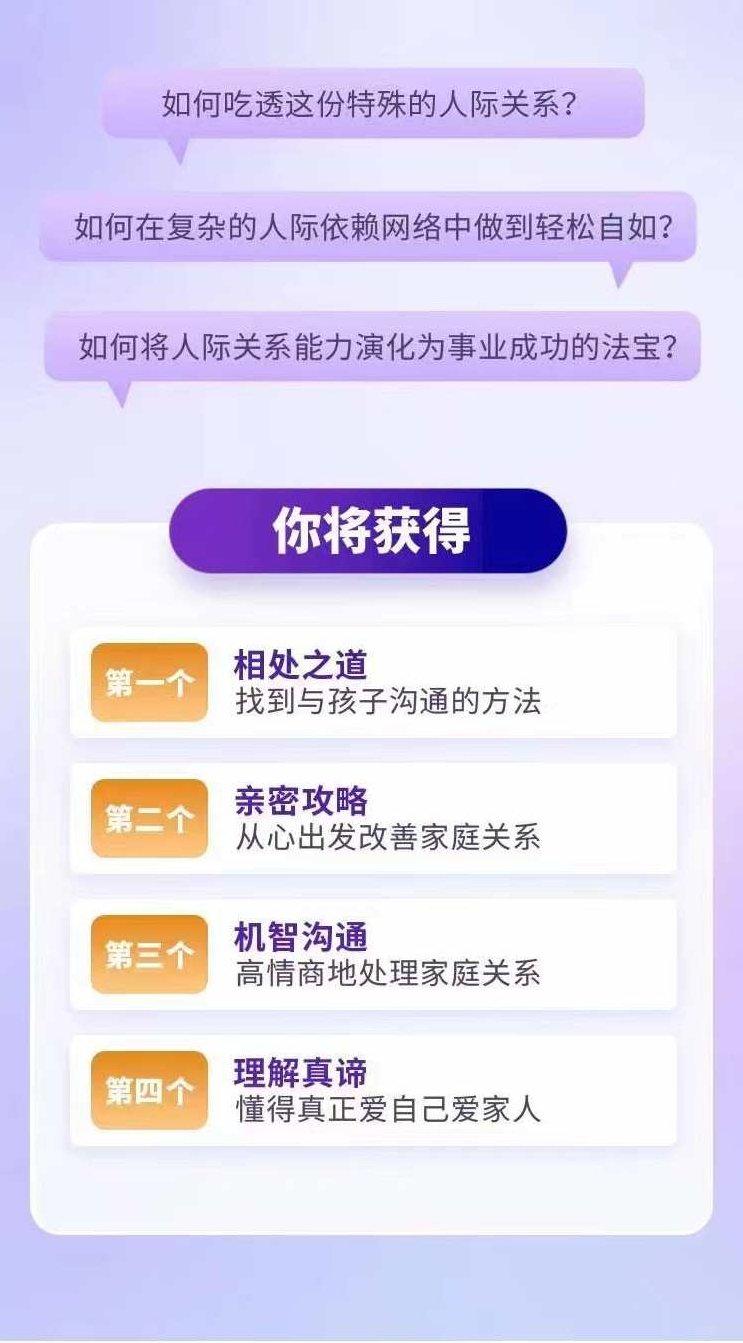 赵然·智慧女性的自我成长课程人际关系修炼,赵然智慧女性成长课程,人际关系修炼与自我成长之道,课程,学习方法,自我成长,第2张 赵然·智慧女性的自我成长课程人际关系修炼,赵然智慧女性成长课程,人际关系修炼与自我成长之道,课程,学习方法,自我成长,第2张