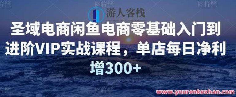 【圣域电商】闲鱼电商零基础入门到升阶VIP实战演练课程内容 百度搜索云盘分享，圣域电商，电商零基础实战演练课程，圣域电商独家揭秘闲鱼电商零基础至高手VIP实战课程全解析 百度网盘独家分享，圣域电商出品，电商学习进阶宝典