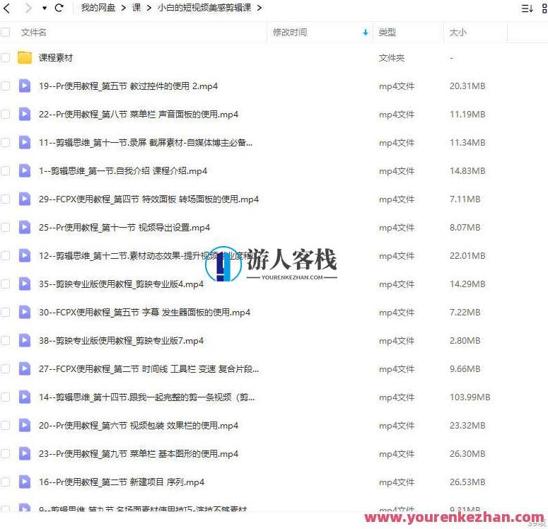 小白的短视频美感剪辑课2022年,小白短视频美学剪辑课2022年,从入门到精通的旅程