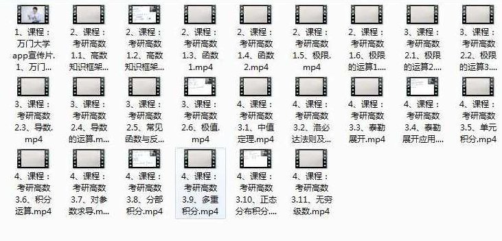高等数学考研重要考点知识串讲全套教学视频（童老师 23集）数学考研高分秘籍，高等考点全解析，高等数学考研突破，关键考点解析与教学视频（童老师独家23集）——考研数学高分秘籍全解析