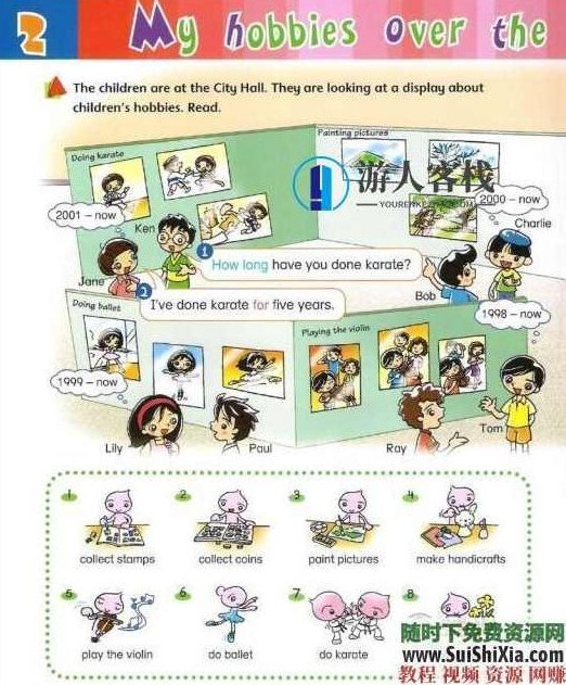 香港朗文1~6年级教材【练习册pdf+MP3+ebook】WTE（Longman Welcome to English）香港朗文1~6年级教材练习册PDF电子书,MP3,听力练习,第12张