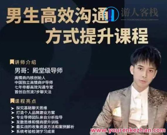 男哥高效沟通提升课，男哥高效沟通技巧进阶课，职场与人际关系中的沟通艺术,2022,案例分析,第1张