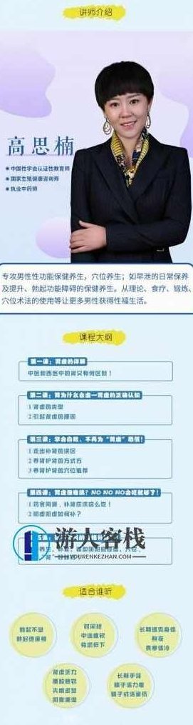 高思楠：男人《补肾宝典》带你揭开肾“虚”真相-百度云分享_518智库视频教程，男人补肾宝典揭秘肾虚真相,518智库,视频教程,百度云分享,第3张