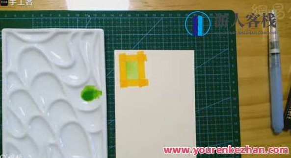 丫丫教你学水彩:零基础钢笔人物淡彩入门课，丫丫带你走进水彩世界，零基础钢笔人物淡彩快速入门教程