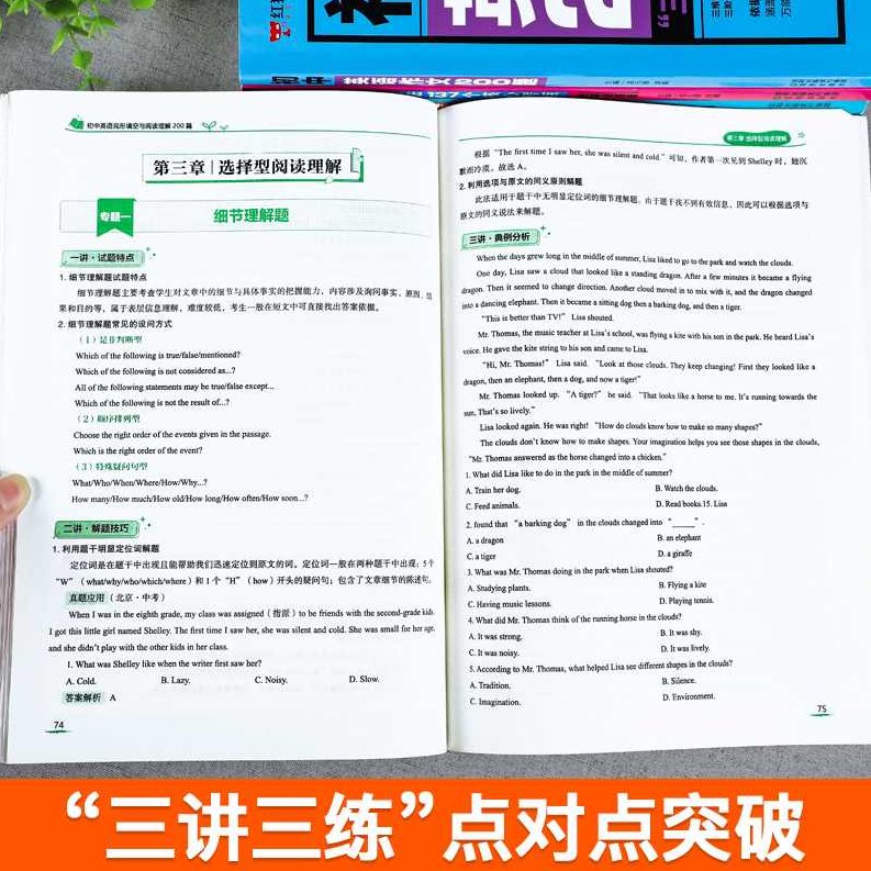 初中英语 中考二轮：英语专题突破冲刺满分班全14讲，初中英语中考二轮，英语高分突破专题讲座全14讲——冲刺满分班