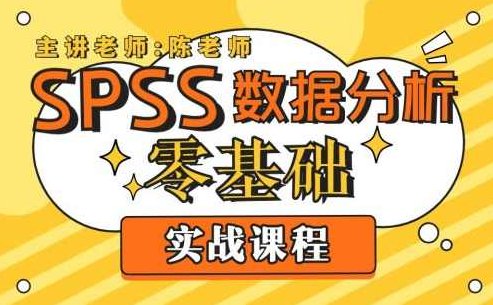 SPSS数据分析零基础实战课程，SPSS数据分析零基础实战课程，从入门到精通的快速指南