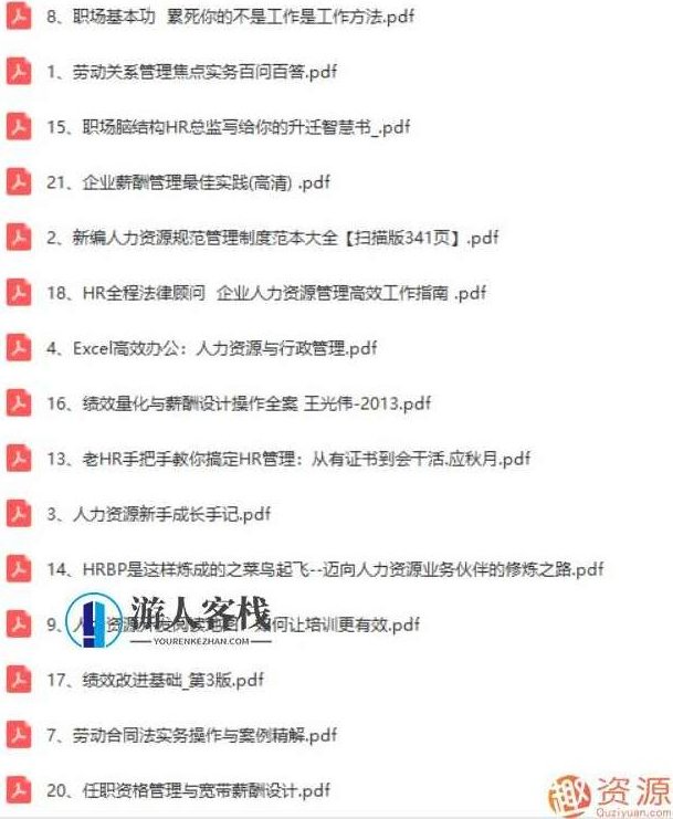 24本人力资源管理工具书_518智库,518智库,第3张 24本人力资源管理工具书_518智库,518智库,第3张