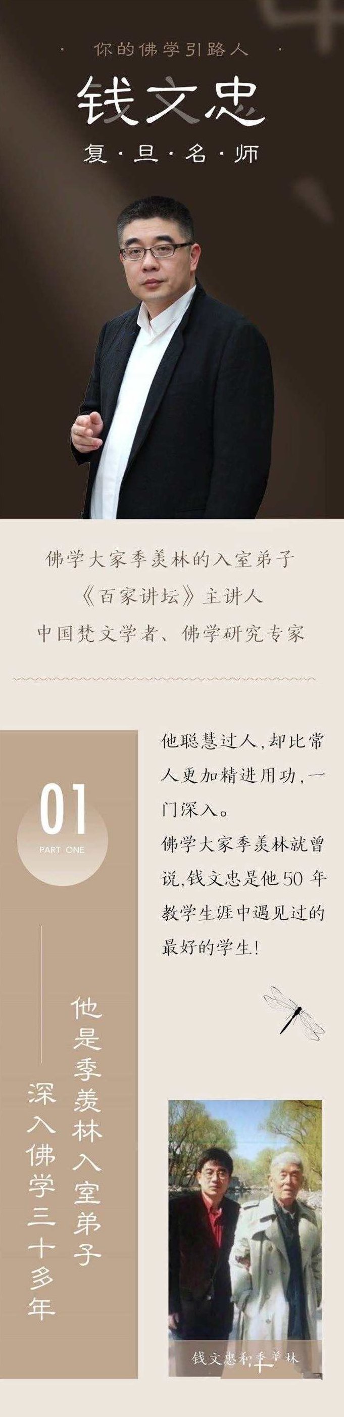 钱文忠佛学入门课，修心养性开智慧,钱文忠佛学,修心养性,开智慧,第1张