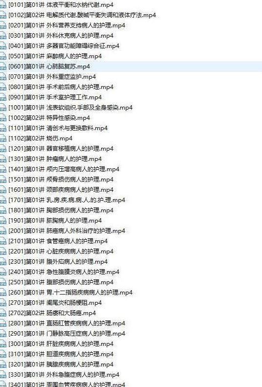 2019初级护师考试之外科护理学培训讲课视频教程全集(含练习考试题和讲义资料)2019初级护师考试必备，外科护理学全科培训视频教程及练习考试题解析,视频,教程,讲座,第2张