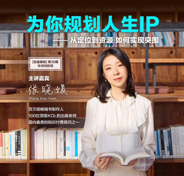 张晓媛的朋友圈·为你规划人生IP—从战略到资源，实现人生突围，张晓媛的成长之路，人生IP构建——战略与资源整合的突围之旅