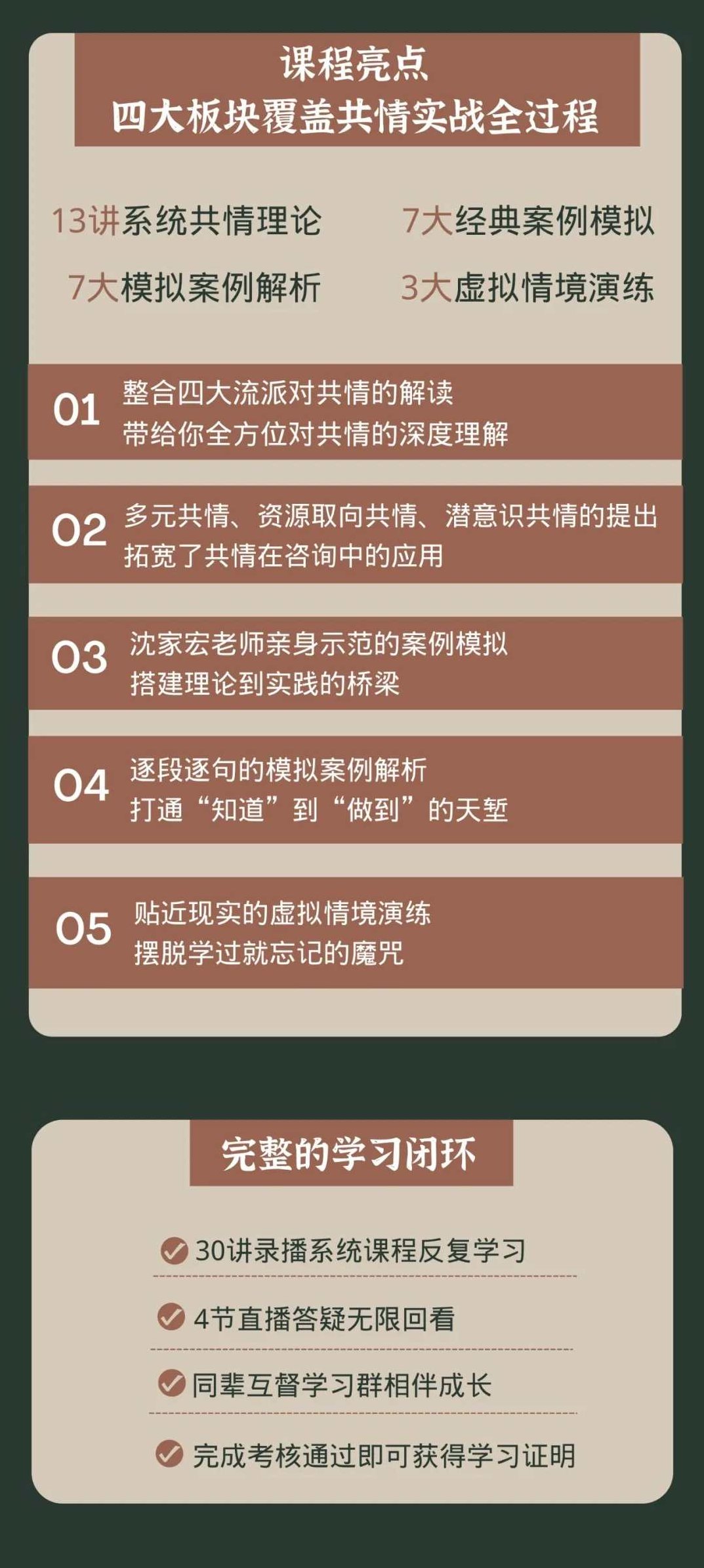 沈家宏 共情技能30讲 视频课，沈家宏共情技能30讲，情感共鸣与人际沟通的深度视频课程,课程,视频,第2张
