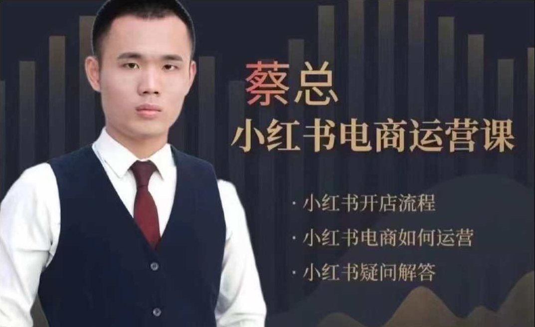 潮汕蔡总·小红书电商运营课，小红书开店流程小红书电商运营，蔡总揭秘，潮汕电商力量——小红书开店与运营全攻略