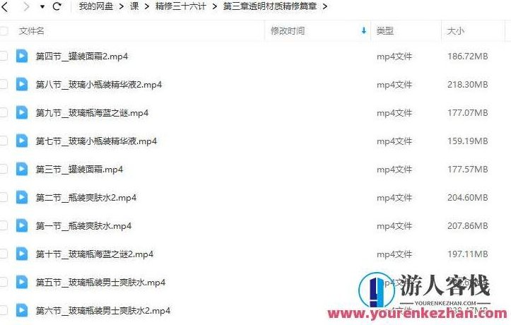 PS精修三十六计2022年结课百度云盘分享,课程,百度云盘分享,结课,第3张