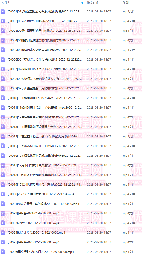 18度摄影学院-2小时搞定星空摄影，18度摄影学院，星空摄影速成技巧——2小时轻松掌握,基础,第2张