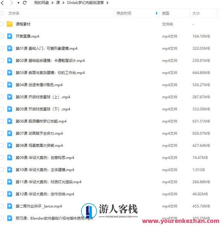 Blender梦幻充能创造营2023年4月Dinlab小鱼仔课程百度云盘分享，Blender梦幻充能，2023年4月Dinlab小鱼仔课程深度解析与百度云盘资源分享,课程,百度云盘分享,设计,第2张