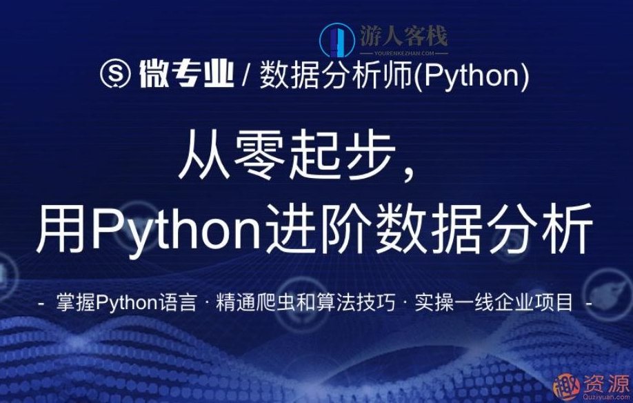网易微专业_从零起步用python进阶数据分析,网易微专业,Python进阶,数据分析,第1张