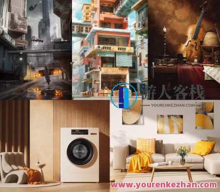 乙方C4D进阶OC渲染电商场景课程合集，乙方C4D进阶OC渲染电商场景实战课程合集，从基础到高级的全方位解析