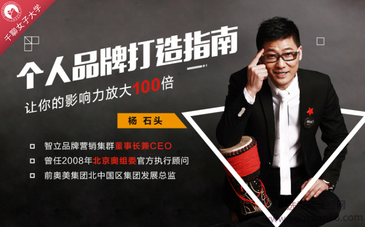杨石头：个人品牌打造指南，让你的影响力放大 100 倍，杨石头，深度解析个人品牌打造，引领你走向影响力巅峰的100倍放大之路