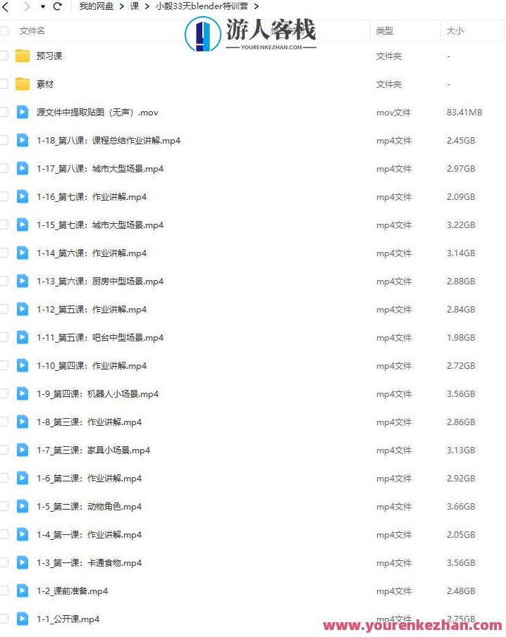 小毅2022年33天Blender零基础直播特训营,课程,第2张 小毅2022年33天Blender零基础直播特训营,课程,第2张