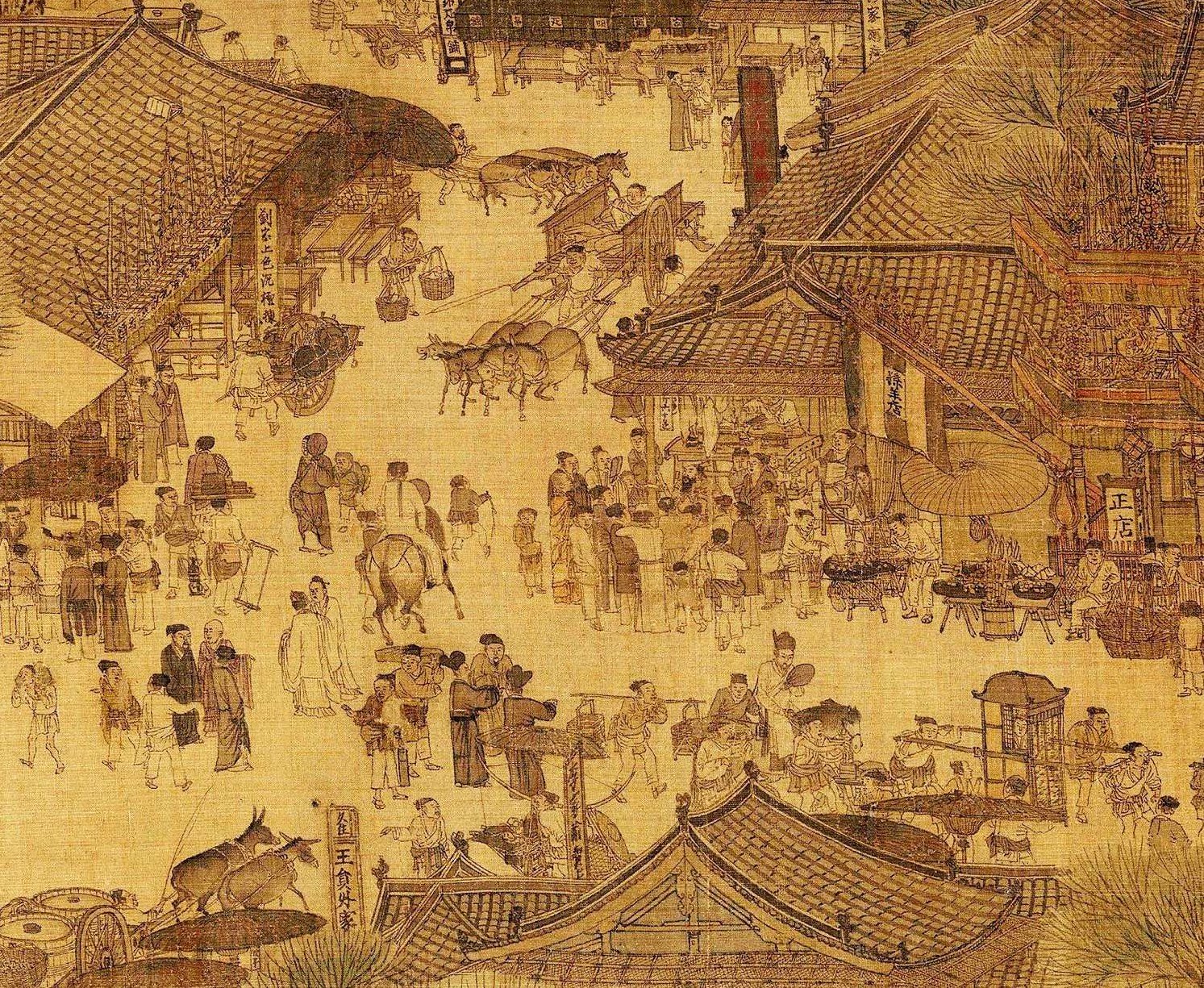 王俊亮 再现当代清明上河图巨作：古镇风情图画卷,王俊亮,当代清明上河图,古镇风情图画卷,第1张