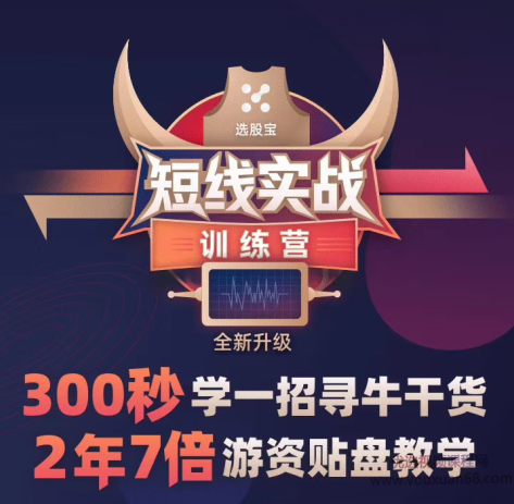 选股宝阿基师傅-2020年短线实战训练营视频50讲课程,课程,视频,赚钱,第1张 选股宝阿基师傅-2020年短线实战训练营视频50讲课程,课程,视频,赚钱,第1张