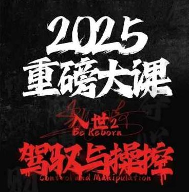2025重磅大课，入世2 驾驭与控制,高清,MP3,第1张