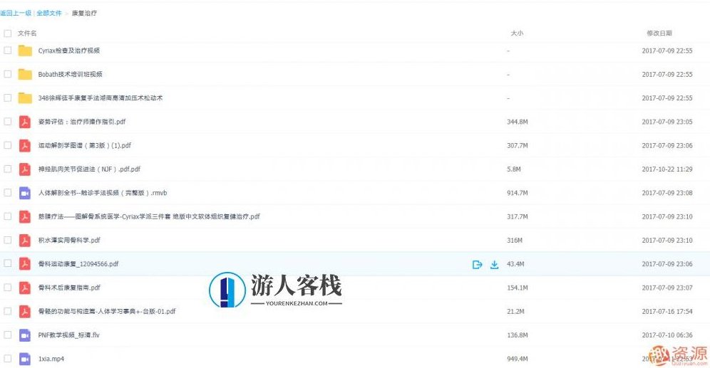 康复治疗全套资源，康复治疗全方位资源包，深度整合与专业推荐,课程,视频,合集,第4张