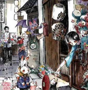 司马公公国风彩墨人物特训班第1季,课程,教程,基础,第1张