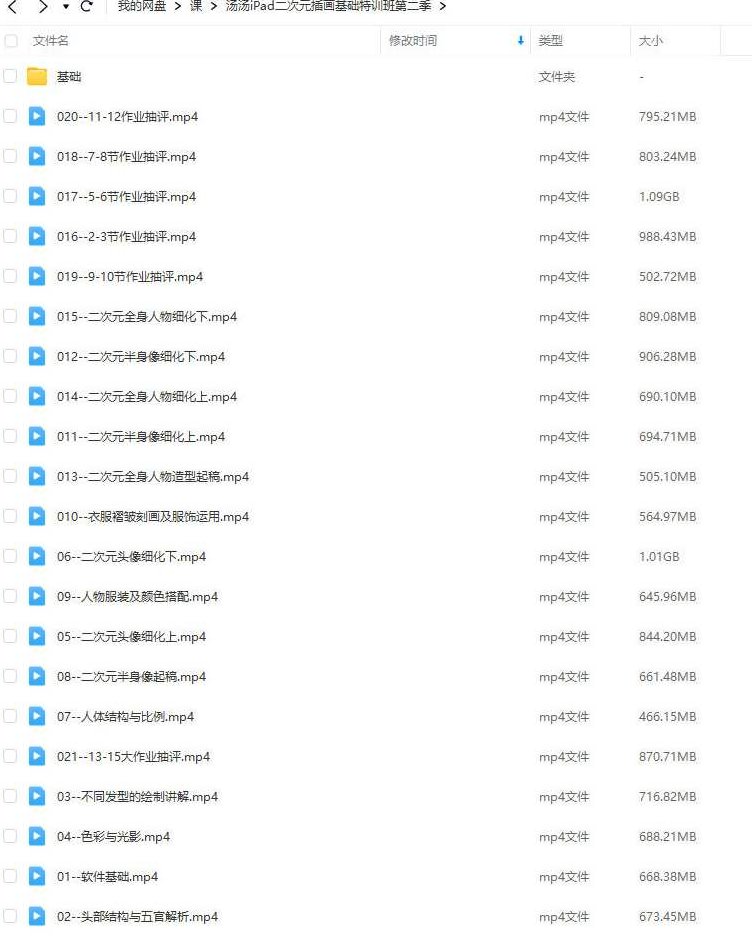 汤汤iPad二次元插画基础特训班第2季2023,课程,视频,教程,第2张 汤汤iPad二次元插画基础特训班第2季2023,课程,视频,教程,第2张