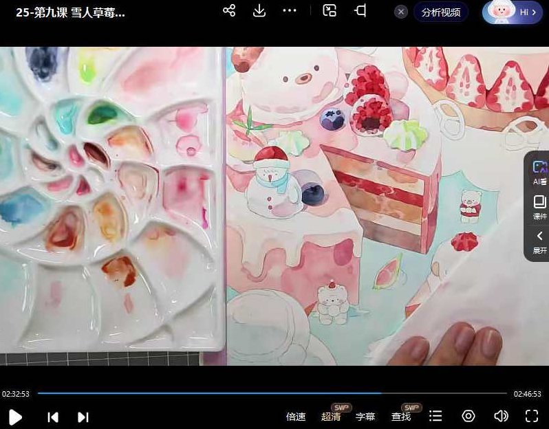 小可鲁贝洛斯水彩系统班第14期,第2张