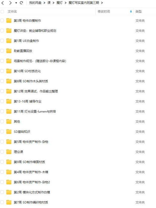 魔灯写实室内班第3期UE5课程2023年,课程,讲座,基础,第2张