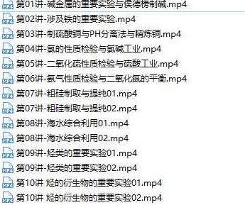 高中化学实验基础课之无机与有机化学实验综合教学视频(高东辉老师 实验基础2),视频,基础,教学,第2张