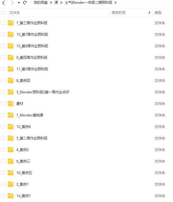士气集团Blender一年级二期预科班2024年5月,课程,基础,素材,第2张