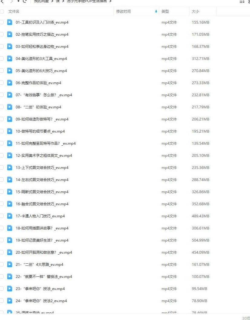 汤小元手绘POP生活插画,课程,故事,实用技巧,第2张