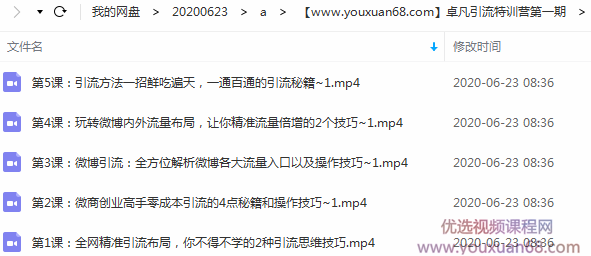 卓凡引流特训营第一期：高手零成本引流秘籍和操作技巧，让你精准流量倍增,课程,专家,创业,第2张