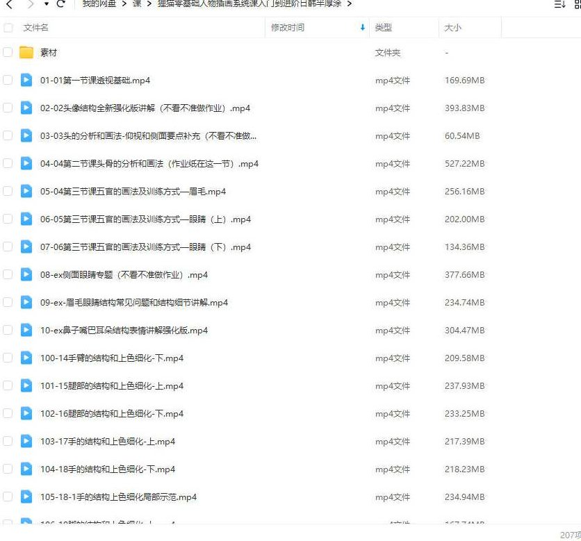 狸猫零基础人物插画系统课入门到进阶日韩半厚涂,课程,教程,基础,第2张