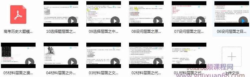 2020高中历史选择题答题通用技巧班教学视频(刘勖雯16节课),视频,教学,2020年,第2张