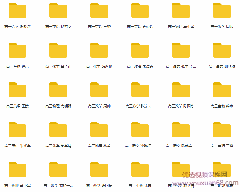 高途课堂 2020高中合集高一高二高三全科教程（720G）,教程,合集,第3张