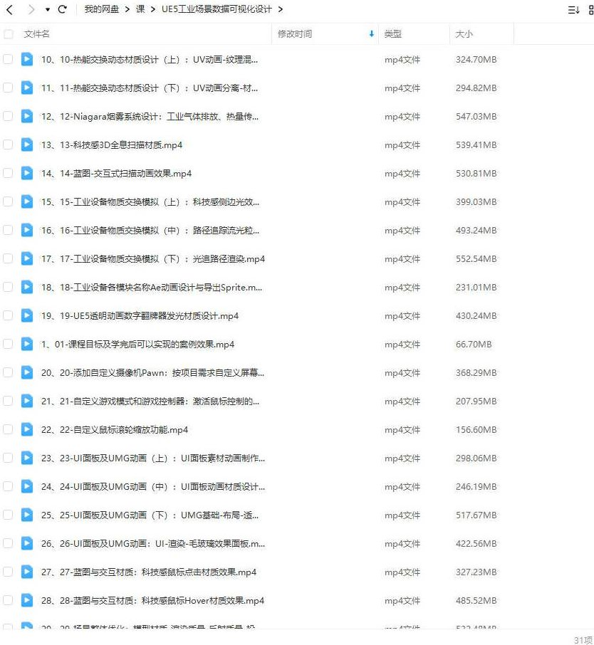 UE5工业场景数据可视化设计,课程,基础,设计,第2张