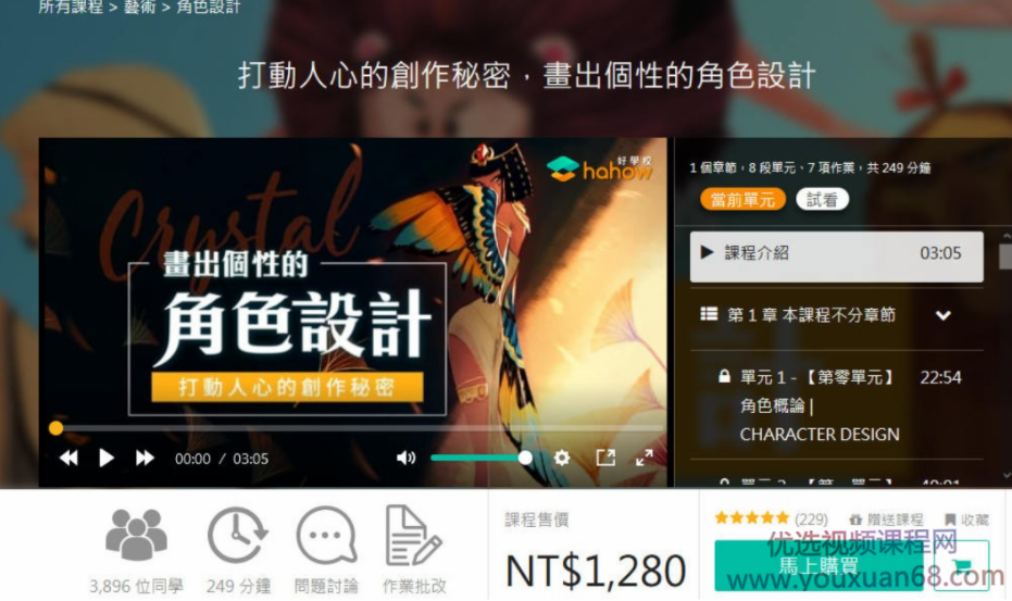 打动人心的创作秘密 画出个性的角色设计,课程,设计,第1张 打动人心的创作秘密 画出个性的角色设计,课程,设计,第1张