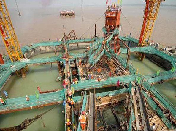 深水桥梁施工学习短片